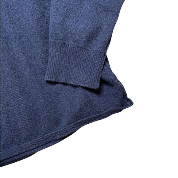 The North Face Men's Wool Blend Sweater Navy Blue Size XL - Picture 4 of 7